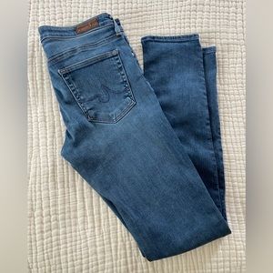 AG ADRIANO GOLDSCHMIED the PRIMA mid-rise cigarette denim Size 26 R EUC